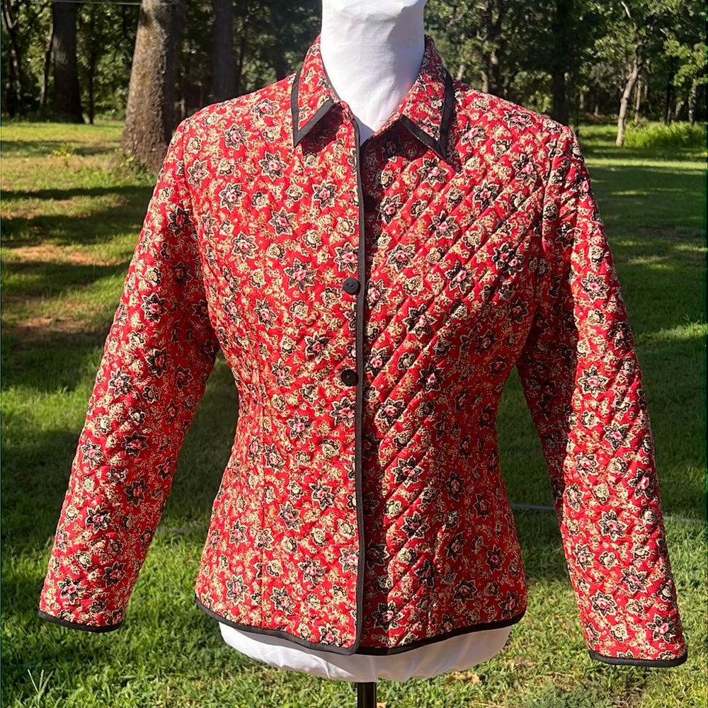NWOT SILKLAND QUILTED BLAZER / JACKET …..488